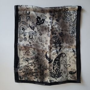 Oscar De La Renta Vintage Silk Scarf